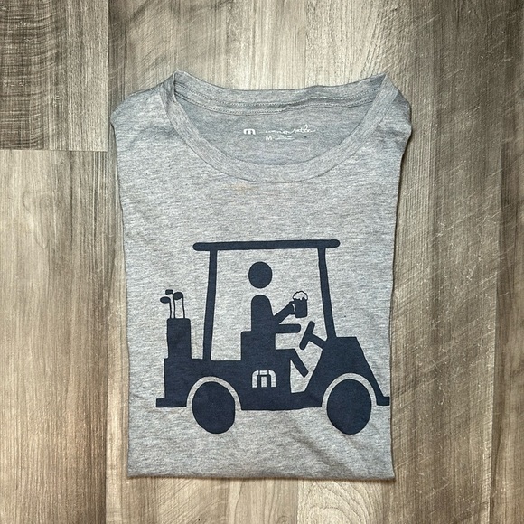 Travis Mathew Golf Beer Pima Cotton Tee - Medium - Picture 1 of 6